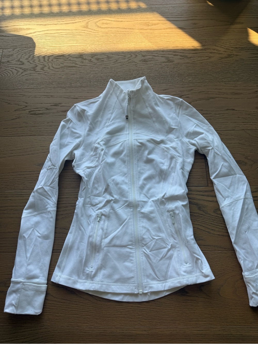 lululemon athletica White Define Full-Zip Jacket